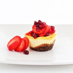 Mini Baked Cheesecakes