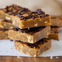 Coconut White Chocolate Blondies