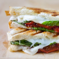 Caprese Grilled Cheese Sandwich