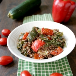 Roasted Vegetable Quinoa Salad