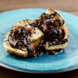 Chocolate Cherry Popovers