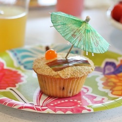 Pool Party Cupcakes