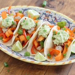 Lime & Soy Tuna Tacos