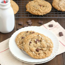 Espresso Chocolate Coconut Cookies