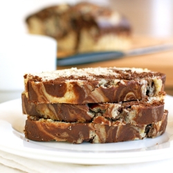 Chocolate & Sweet Cream Marble Loaf