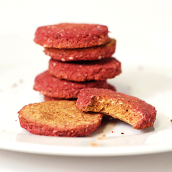 Red Beet And Carrot Cookies