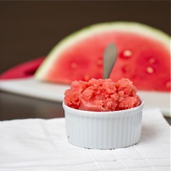 Creamy Watermelon Sorbet