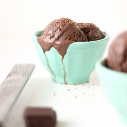 Dark Chocolate Ice Cream