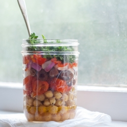 Greek Chickpea Salad