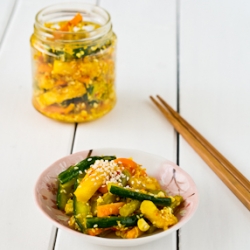 Spicy Pickled Veg Salad