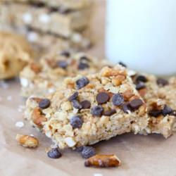 No-Bake Peanut Butter Granola Bars