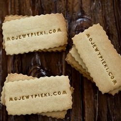 Marzipan Cookie “Business Cards”