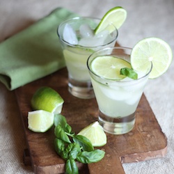 Basil Lime Cocktail