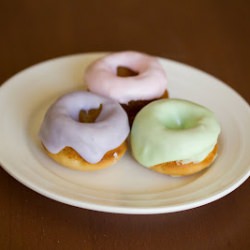 frosted mini donuts