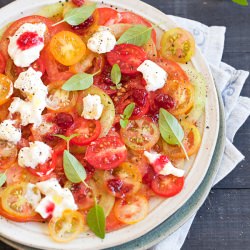 Carpaccio of tomatoes