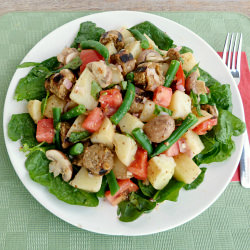 Veggie Sausage & Potato Salad