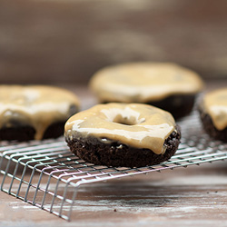 Chocolate Peanut Butter Donuts