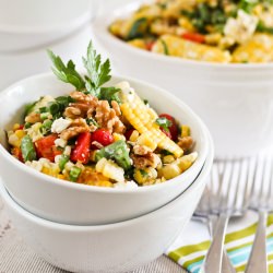 Grill Roasted Corn Salad