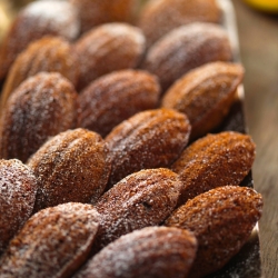 Orange Date Madeleines