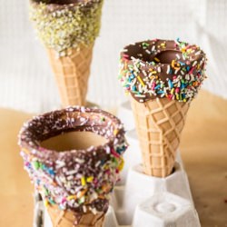 Dipped Ice-cream Cones