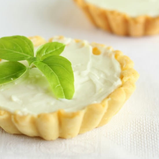 Lemon and Basil Tartelettes