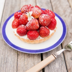 Strawberry Cream Tartlets