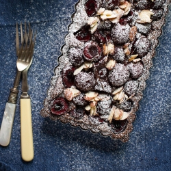 Cherry Chocolate Tart