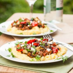 Polenta with Vegetables