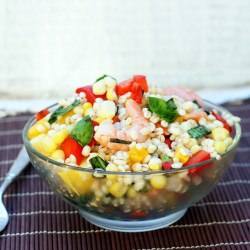 Barley Shrimp Salad