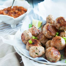 Ginger Garlic Meatballs