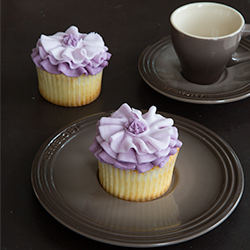 Ruffle Blossom Cupcake