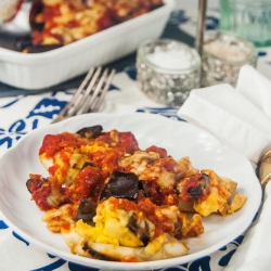 Egg gratin alla Norma