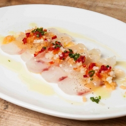 Fluke Crudo w/ Lemon