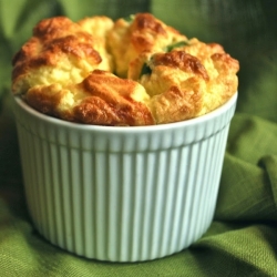 asparagus swiss souffle