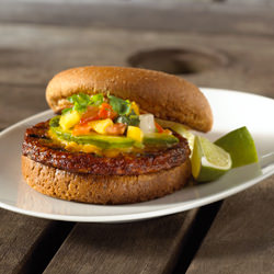 Spicy Black Bean Burger