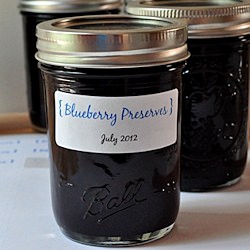 Blueberry Preserves