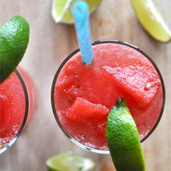 Watermelon Limeade Cocktails