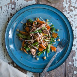 Smoked trout & quinoa salad