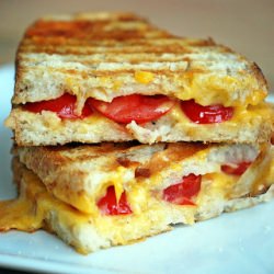 Grilled Tomato and Cheese