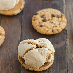 Homemade Ice Cream Hazelnut