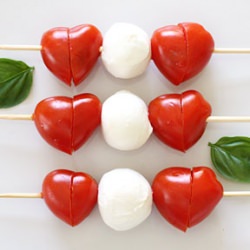 Mini Caprese Skewers