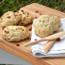 Scones with Goji Berries