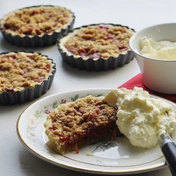 Strawberry Rhubarb Tarts