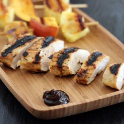 Honey Lime Chicken w/Grilled Fruit