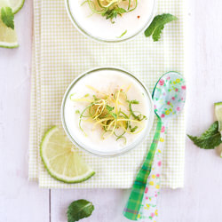 Refreshing Lemon Lime Mousse