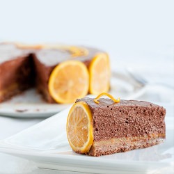 Orange & Chocolate Entremet