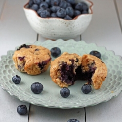 Skinny Blueberry Blast Muffins