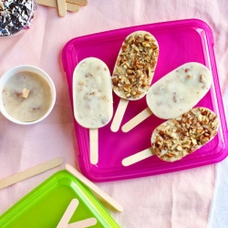 Maple Butter Pecan Popsicles