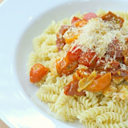 Roasted Cherry Tomato Pasta