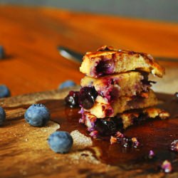 Blueberry Lemon Yogurt Pancakes